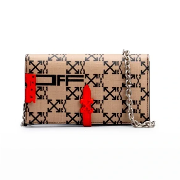 Off-White | Bags | Offwhite Arrow Logo Monogram Wallet On